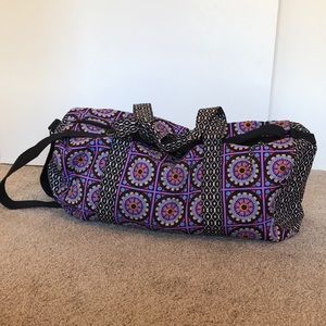 Patterned duffle - travel, yoga, gym